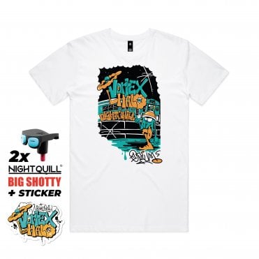 Vortex Halo x OPIUM 1 T-Shirt - White