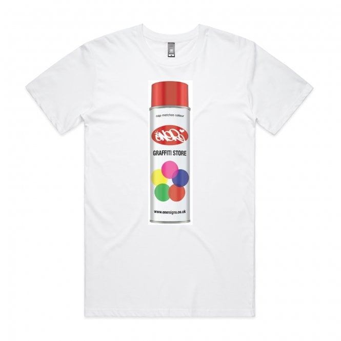 Oner Spray Can T-Shirt (White)