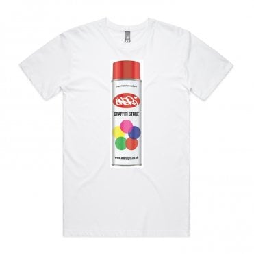 Spray Can T-Shirt (White)