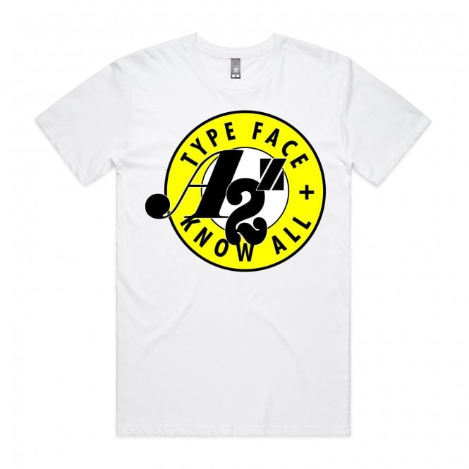 Oner Type Face T-Shirt (White)