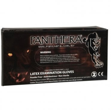 Panthera Black Latex Gloves