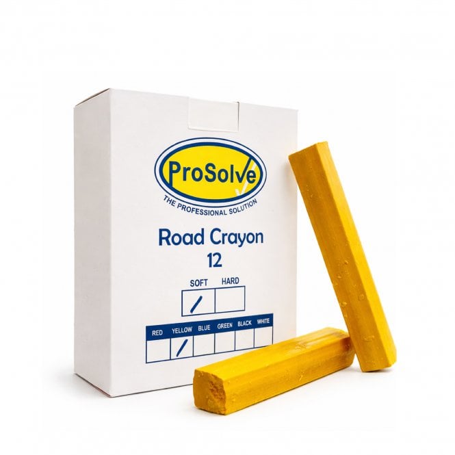 Pro Solve - Road Crayon (Pack of 12)