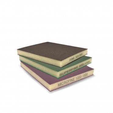 Double Sided Sanding Sponge - 3 Pack