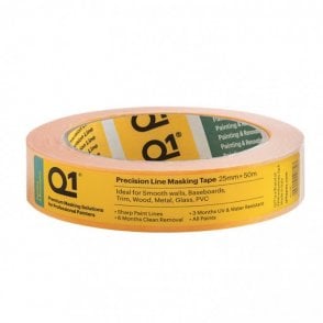 Precision Line Masking Tape - 25mm x 50m