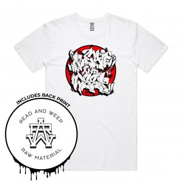 Ryder "Read and Weep" White Tee