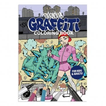 Sketchy Graffiti - Colouring Book