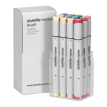 Brush Marker 12 Set C