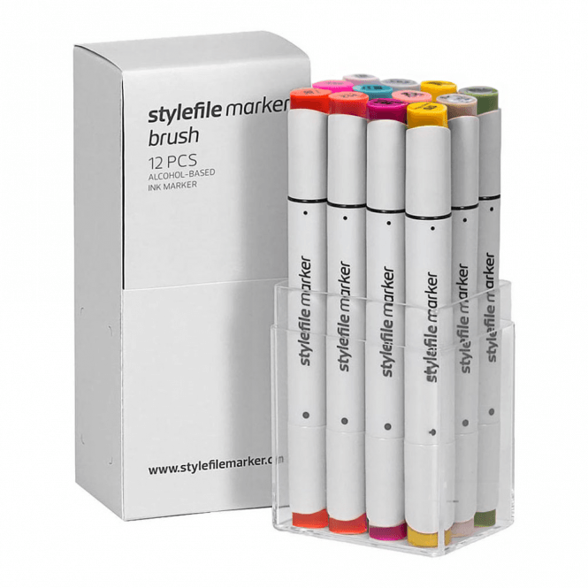 Stylefile Brush Marker Set 32 (12)