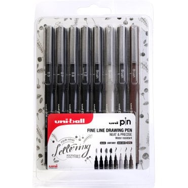 Pin Fine Line Drawing Set (8)