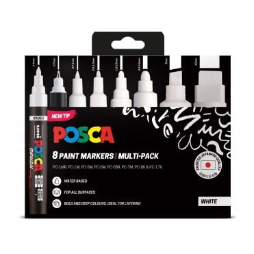 Posca Multipack - White