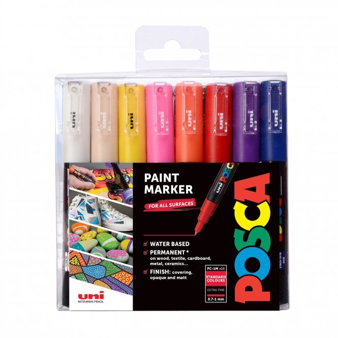 Uni Posca PC-1M 16 Colours