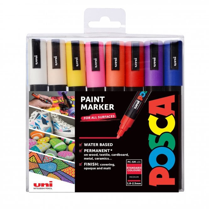 Uni Posca PC-5M 16 Colours