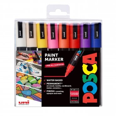 Posca PC-5M 16 Colours