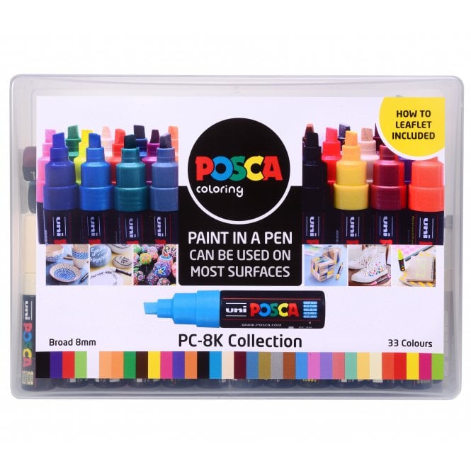 Uni Posca PC-8K Collection (33)