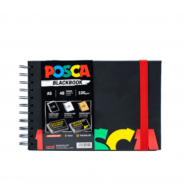 Posca Sticker Notebook - A5 Sketchbook