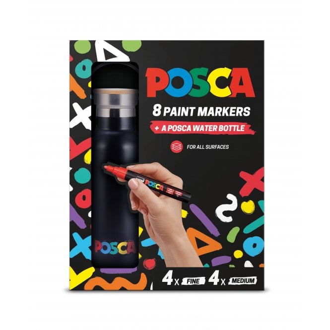 Uni Posca Water Bottle Pack