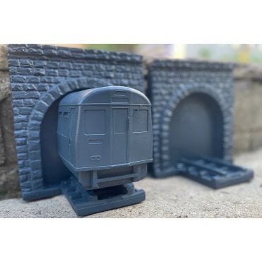Big Met and Tunnel Bookend Pair